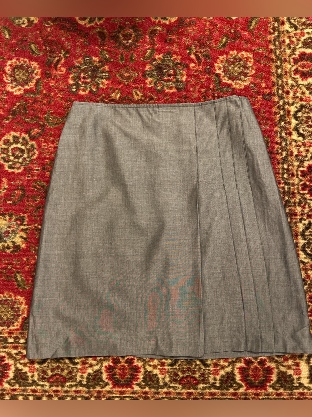 INC International Concepts Gray Wool Blend Skirt – Size 6